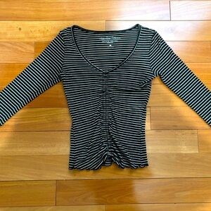 Striped Long Sleeve Hollister Tee
